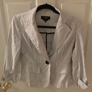 Talbots Striped Blazer